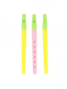 0304 *Flauta INFANTIL d/Plástico* (22 cm.) INDIVIDUAL.