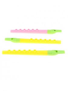 0304 *Flauta INFANTIL d/Plástico* (22 cm.) INDIVIDUAL. - Imagen 2