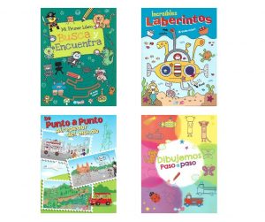 0201 *Actividades* (22x28 cm.) 24 pág. 5 Tomos, (Pieza).