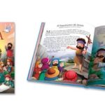 0595 *La Biblia Infantil Pasta Acolchada* (23x31 cm.) 136 Pág.