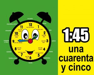 0583 *Las Horas del Reloj* 28 Tarjetas (8x10cm.) - Imagen 3