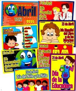 0574 *Efemérides 8 Pack de Abril* (28x20cm.)