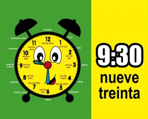 0583 *Las Horas del Reloj* 28 Tarjetas (8x10cm.) - Imagen 6