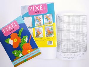 9350 *Pixel Art Colorear* (20x27cm.) 128 Pág. 3 Tomos, (Pieza). - Imagen 2