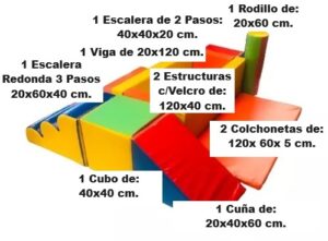 0016 *Kit Bombay* (200x180x 40-Alto- cm.) 10Pcs. - Imagen 2