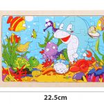 2277 *Rompecabezas d/Madera 24 Piezas* (22.50x15 cm.) 18 Modelos.