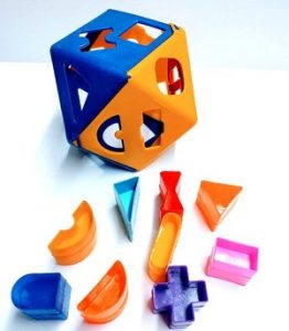 0376 *Polígono Geométrico de Ensarte* (13cm.) 10 Pcs.