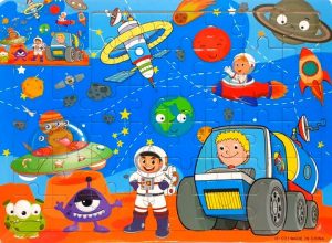 2215 *Rompecabezas c/Guía de 44 Pcs.* (30x22.50cm.) 8 Diferentes.