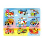 11981 *Rompecabezas d/Madera Mixto c/PIJAS PLÁSTICAS* (30x22 cm.) 8 Diferentes. - Imagen 6