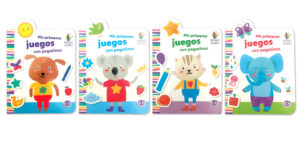 0535 *Mis Primeros Juegos con Pegatinas* (20x28cm.) 12 Pág. - Imagen 2