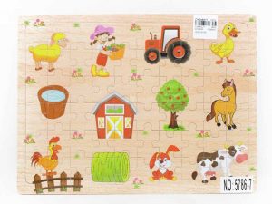 5321 *Rompecabezas d/Madera 60 Piezas* (30 x 22.50 cm.) 10 Modelos. - Imagen 4