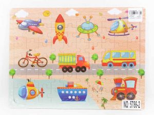 5321 *Rompecabezas d/Madera 60 Piezas* (30 x 22.50 cm.) 10 Modelos. - Imagen 9