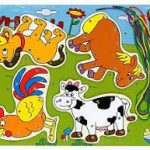 0159 *Rompecabezas d/Ensarte* (30x22 cm.) 7 Modelos. - Imagen 3