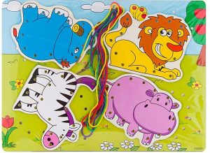 0159 *Rompecabezas d/Ensarte* (30x22 cm.) 7 Modelos.