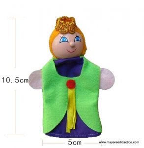 0291 *GUIÑOL Títere Digital AMIGOS DEL CASTILLO* (12.5X5 cm.) 6 Pcs. - Imagen 7