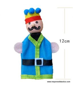 0291 *GUIÑOL Títere Digital AMIGOS DEL CASTILLO* (12.5X5 cm.) 6 Pcs. - Imagen 4