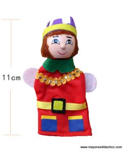 0291 *GUIÑOL Títere Digital AMIGOS DEL CASTILLO* (12.5X5 cm.) 6 Pcs. - Imagen 3