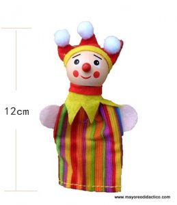 0291 *GUIÑOL Títere Digital AMIGOS DEL CASTILLO* (12.5X5 cm.) 6 Pcs. - Imagen 6