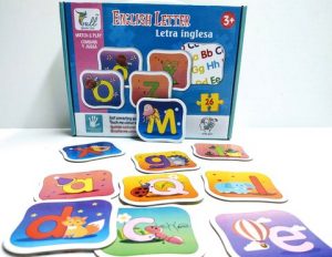 0247/8118 *EL ALFABETO Memorama e/Inglés* (Caja de 28x21 cm.) 52 Pcs. - Imagen 2