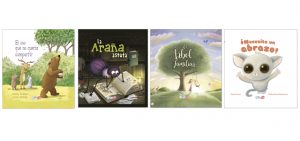 1418 *Colección I Libro d/Cartón c/Pasta Acolchada* (18x18cm.) 24 Pág. 4 Diferentes.