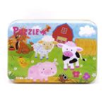 0016 *Rompecabezas 4 en 1 Caja Metálica* (18x12.5 cm.) 10 Modelos. - Imagen 4