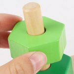 0204 *Ensarte Geométrico 5 Postes* (30x7 cm.) - Imagen 5