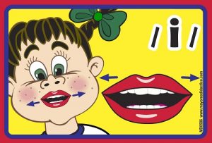 MD0586 *Fonemas Vocálicos* (14x9 cm.) 5 Tarjetas GRANDES. - Imagen 3