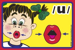 MD0586 *Fonemas Vocálicos* (14x9 cm.) 5 Tarjetas GRANDES. - Imagen 5