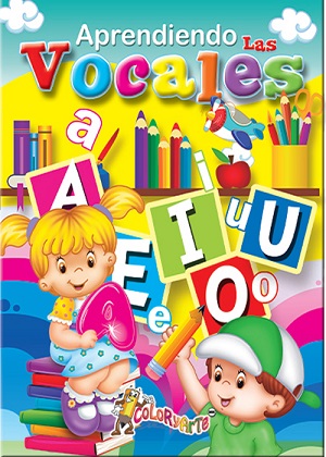 aprendiendo-las-vocales 760 *Aprendiendo las Vocales* (22.5x28 cm.) 64 Pág. - Imagen 1