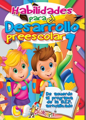 habilidades-para-el-desarollo-preescolar-1 760 *Habilidades para el Desarrollo Preescolar 1* (22.5x28 cm.) 64 Pág. - Imagen 1