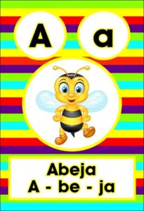 MD595 *Sílabas y Vocales* (14x9 cm.) 29 Tarjetas. - Imagen 2