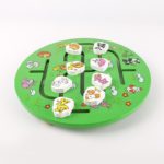 0318 *Laberinto Circular* (24 cm.) 3 Modelos; Números, Frutas y Animales. - Imagen 4