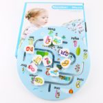 0318 *Laberinto Circular* (24 cm.) 3 Modelos; Números, Frutas y Animales. - Imagen 3