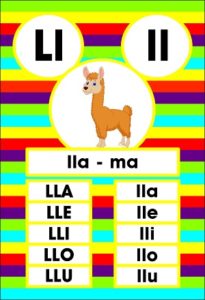 MD595 *Sílabas y Vocales* (14x9 cm.) 29 Tarjetas. - Imagen 17