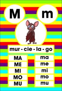 MD595 *Sílabas y Vocales* (14x9 cm.) 29 Tarjetas. - Imagen 18