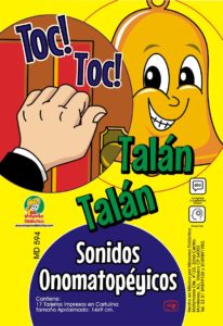 MD0594 *Sonidos Onomatopéyicos de Objetos* (14x9 cm.) 12 Tarjetas. - Imagen 6