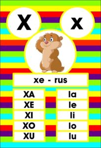 MD595 *Sílabas y Vocales* (14x9 cm.) 29 Tarjetas. - Imagen 28