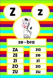MD595 *Sílabas y Vocales* (14x9 cm.) 29 Tarjetas. - Imagen 30