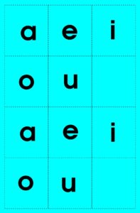 MD0597 *Silabario Móvil* (9.5x14.5 cm.) 17 Tarjetas. - Imagen 5