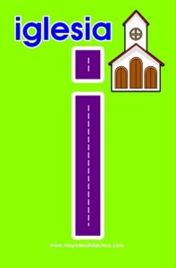 MD596 *Vocales MAYÚSCULAS y MINÚSCULAS* (14x9 cm.) 10 Tarjetas. - Imagen 7