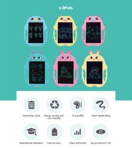 2324 *Tableta de Dibujo & Escritura* (20.6 x 29.2 cm.) 6 Diferentes. - Imagen 2