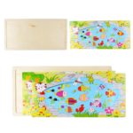 2185 *Rompecabezas de Madera* (45x22.5 cm.) 8 Diferentes. - Imagen 4