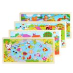 2185 *Rompecabezas de Madera* (45x22.5 cm.) 8 Diferentes. - Imagen 3