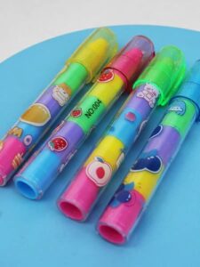 0060 *Borrador en Lápiz Frutas* (12cm.) INDIVIDUAL. - Imagen 2