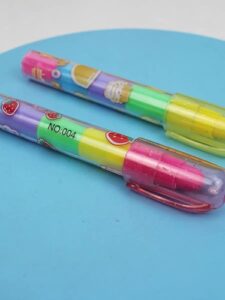 0060 *Borrador en Lápiz Frutas* (12cm.) INDIVIDUAL.