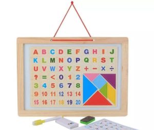 7271 *Pizarrón MAGNÉTICO MEDIANO 3 en 1* (38x27 cm.) 58 Pcs.