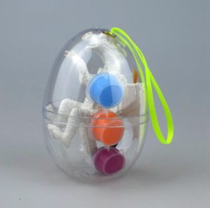 0327 *Huevo c/Dinosaurio para Pintar* (10 cm.) 4 Diferentes. - Imagen 3