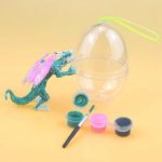 0327 *Huevo c/Dinosaurio para Pintar* (10 cm.) 4 Diferentes. - Imagen 4