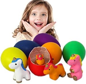 1454 *CAJA c/48 Huevos de Unicornio, Crecen en el Agua* (4cm.) - Imagen 2