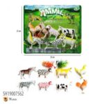 5624 *Animales de la Granja* (25x21 cm.) 8 Animales+2 Accesorios.